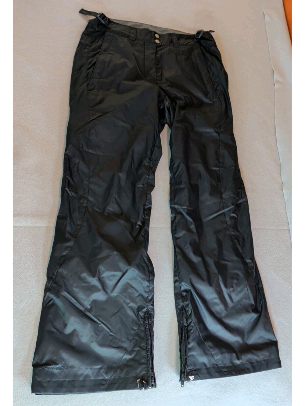 Columbia Women's Snow Pants Size S Black Omni-Tech Ski Pants